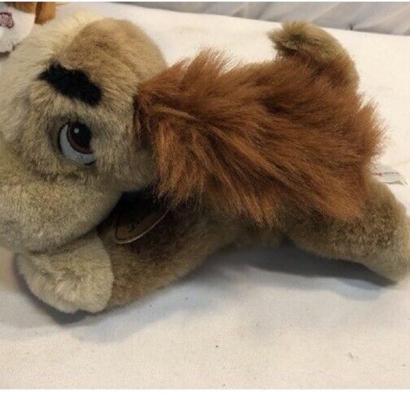 Disney Store Lady and the Tramp Plush Dog Lady Stuffed Toy Puppy Cocker Spaniel - Picture 2 of 5